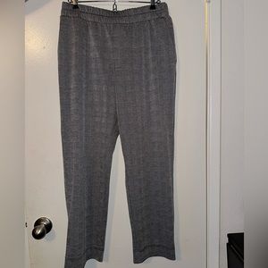 Black Plaid Trousers
